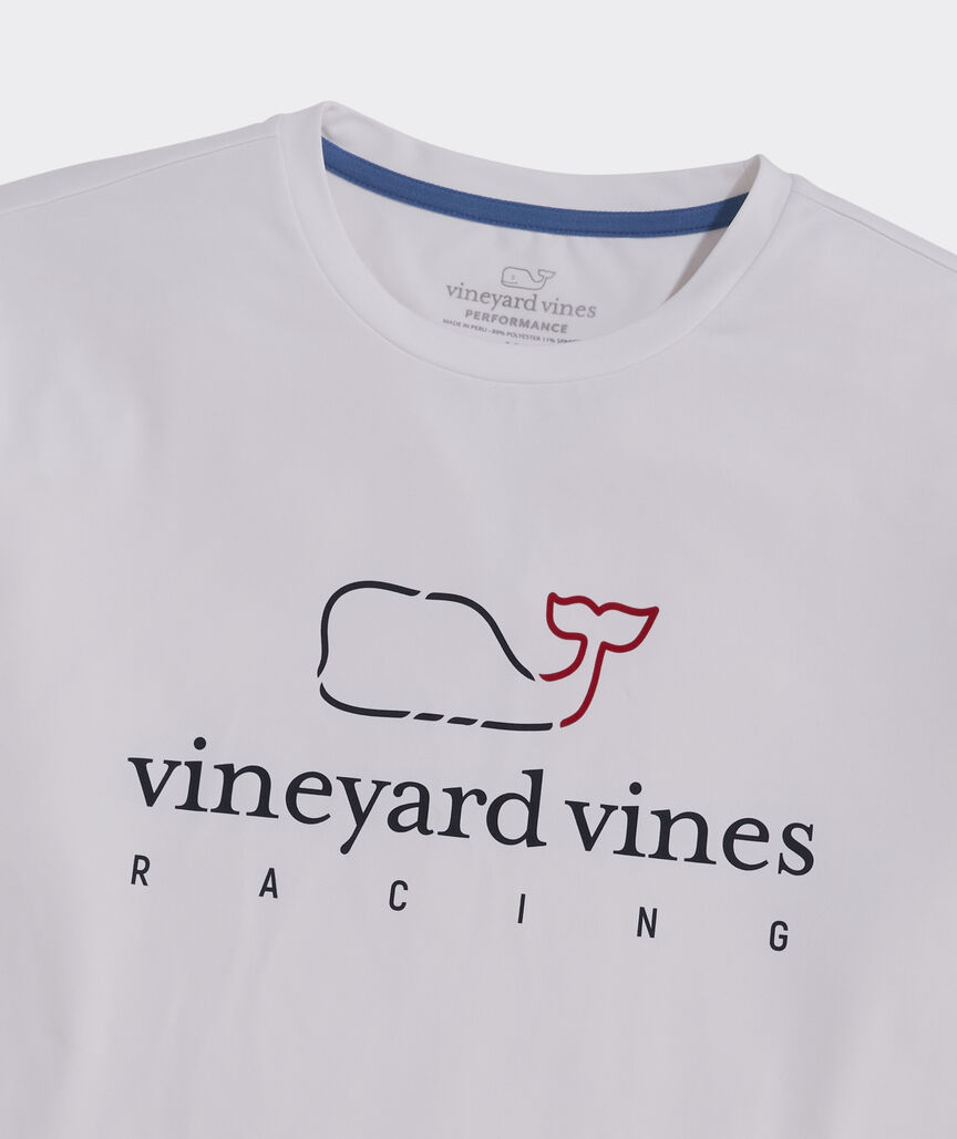 Racing Whale Long-Sleeve Harbor Performance Tee