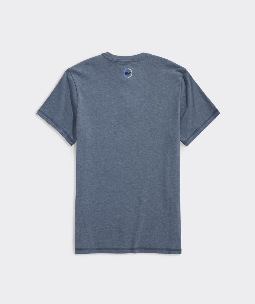 Active Stripe Short-Sleeve Dunes Tee