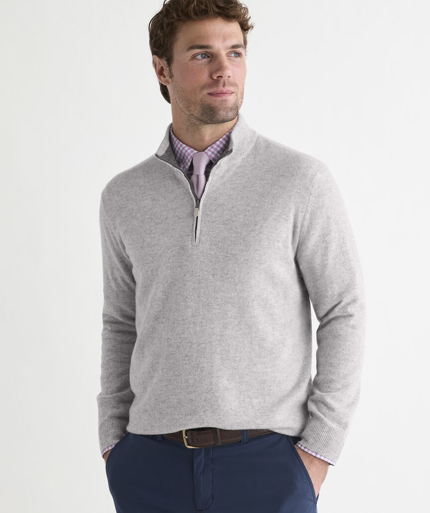 Cashmere Quarter-Zip