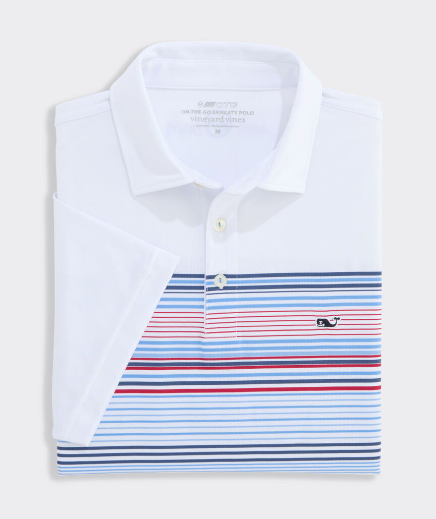 Performance Chest Stripe Sankaty Polo