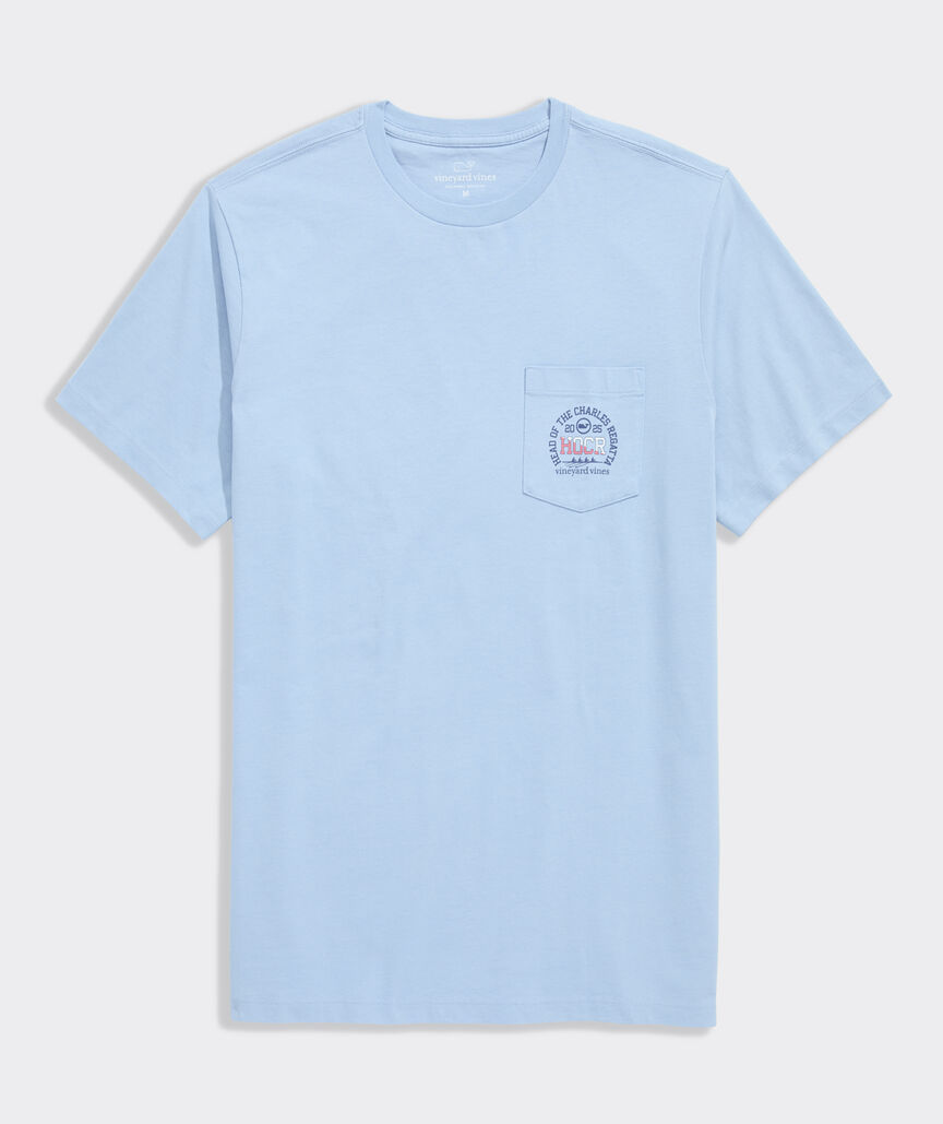 Head Of The Charles® Rower Stack Short-Sleeve Pocket Tee