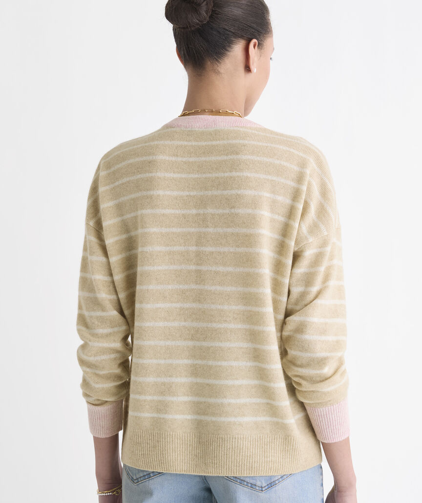 Seaspun Cashmere Stripe Crew