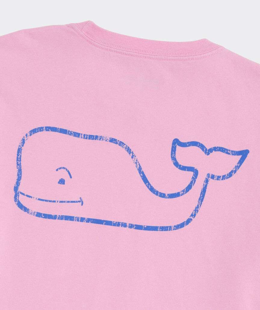 Drift Dye Vintage Whale Short-Sleeve Pocket Tee