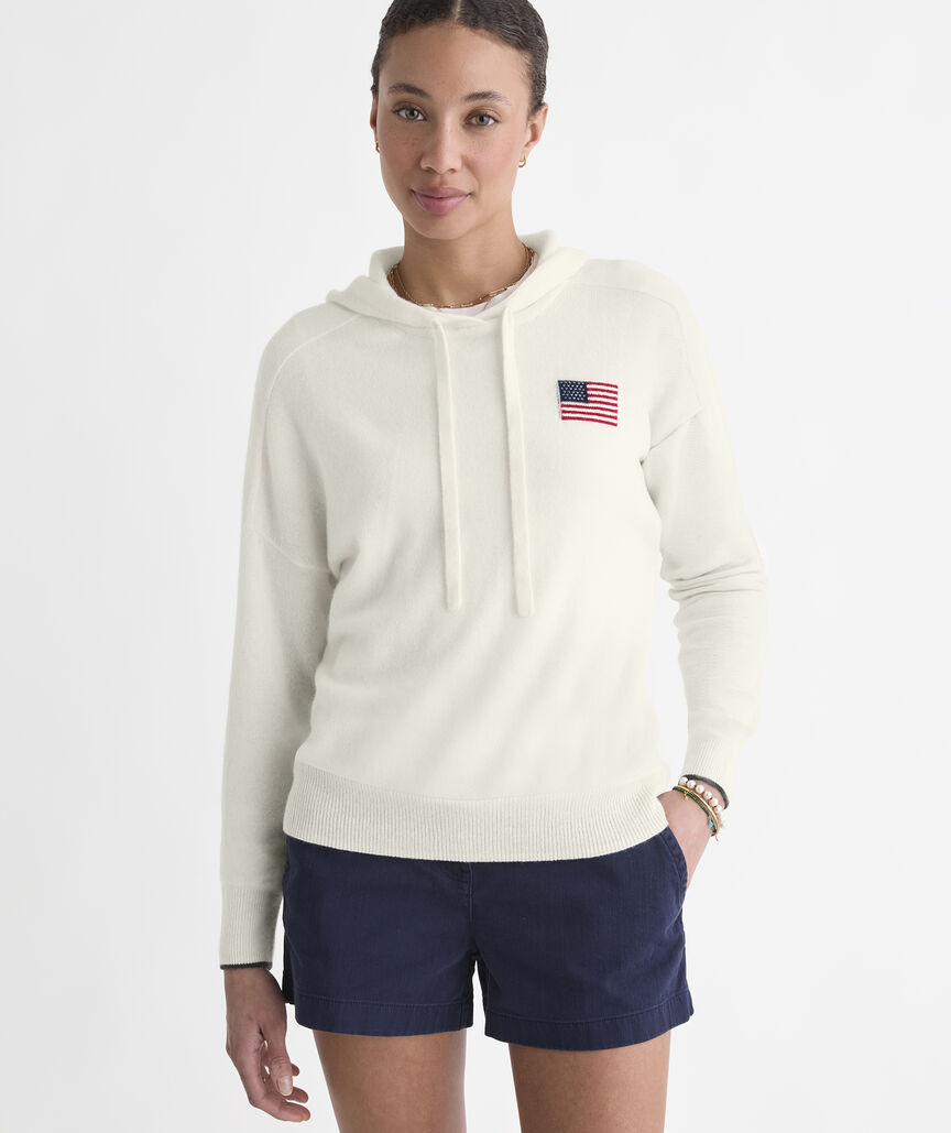 Seaspun Cashmere Americana Hoodie Sweater