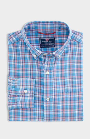 Classic Fit Redfish Cotton Performance Murray Shirt