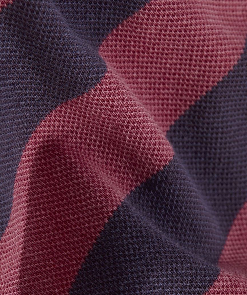 Lived-In Stripe Pique Polo