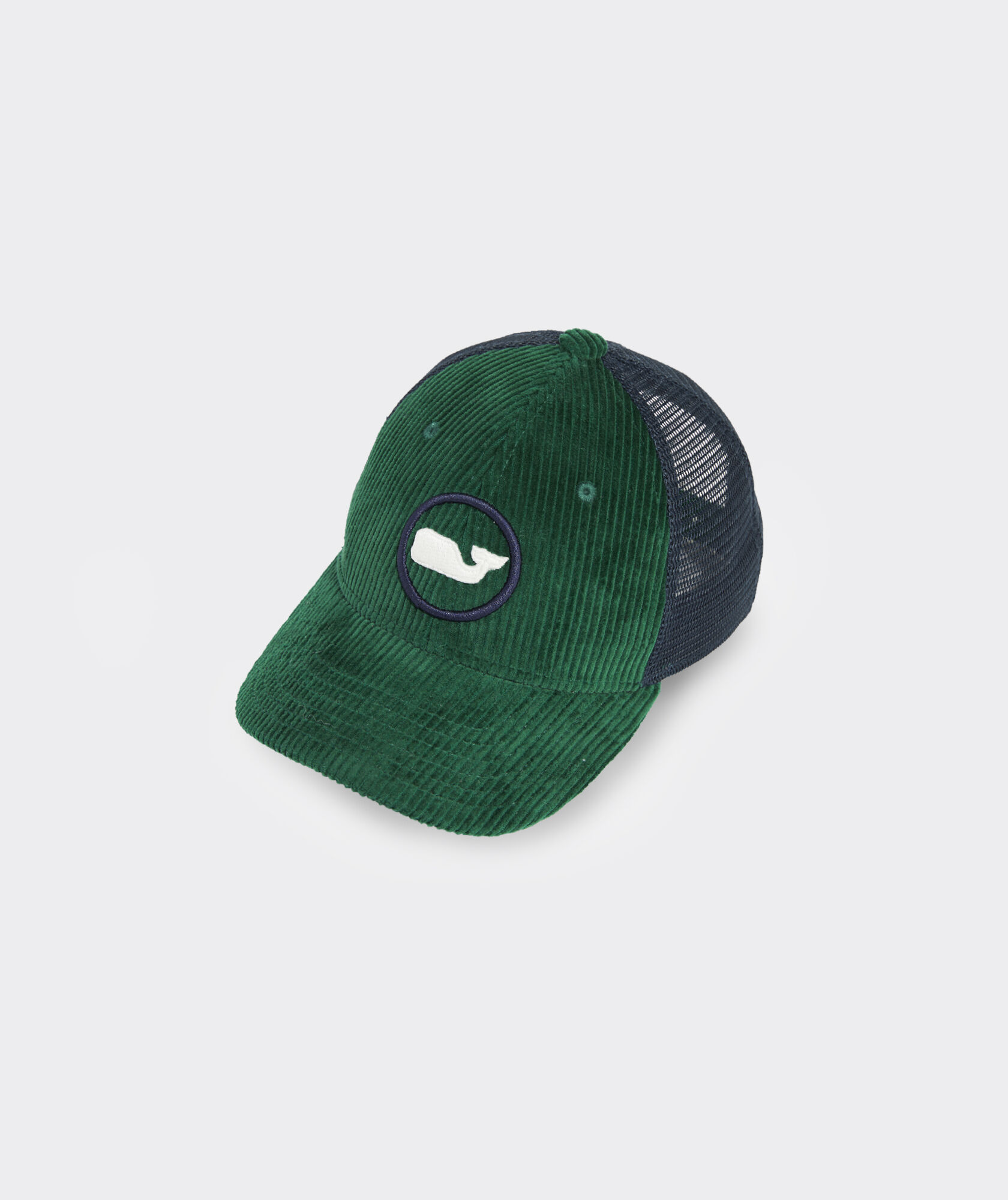 Boys' Corduroy Glow-In-The-Dark Whale Dot Trucker Hat