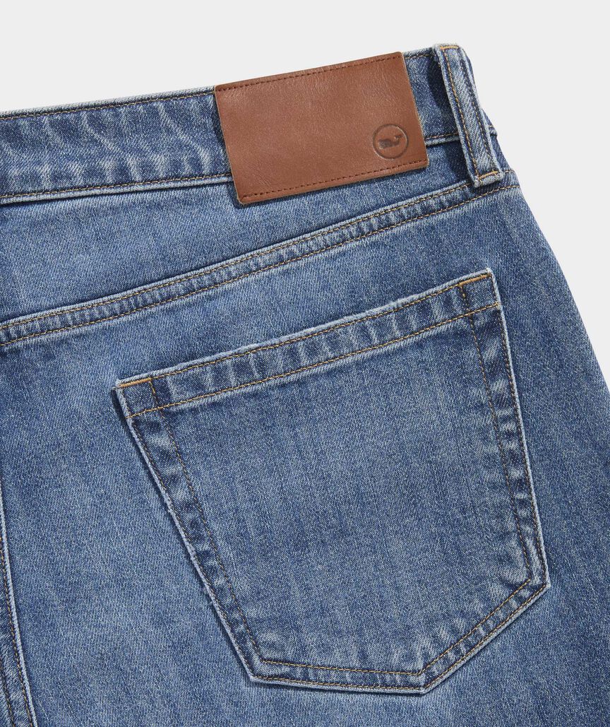 Slim Straight Indigo Jeans