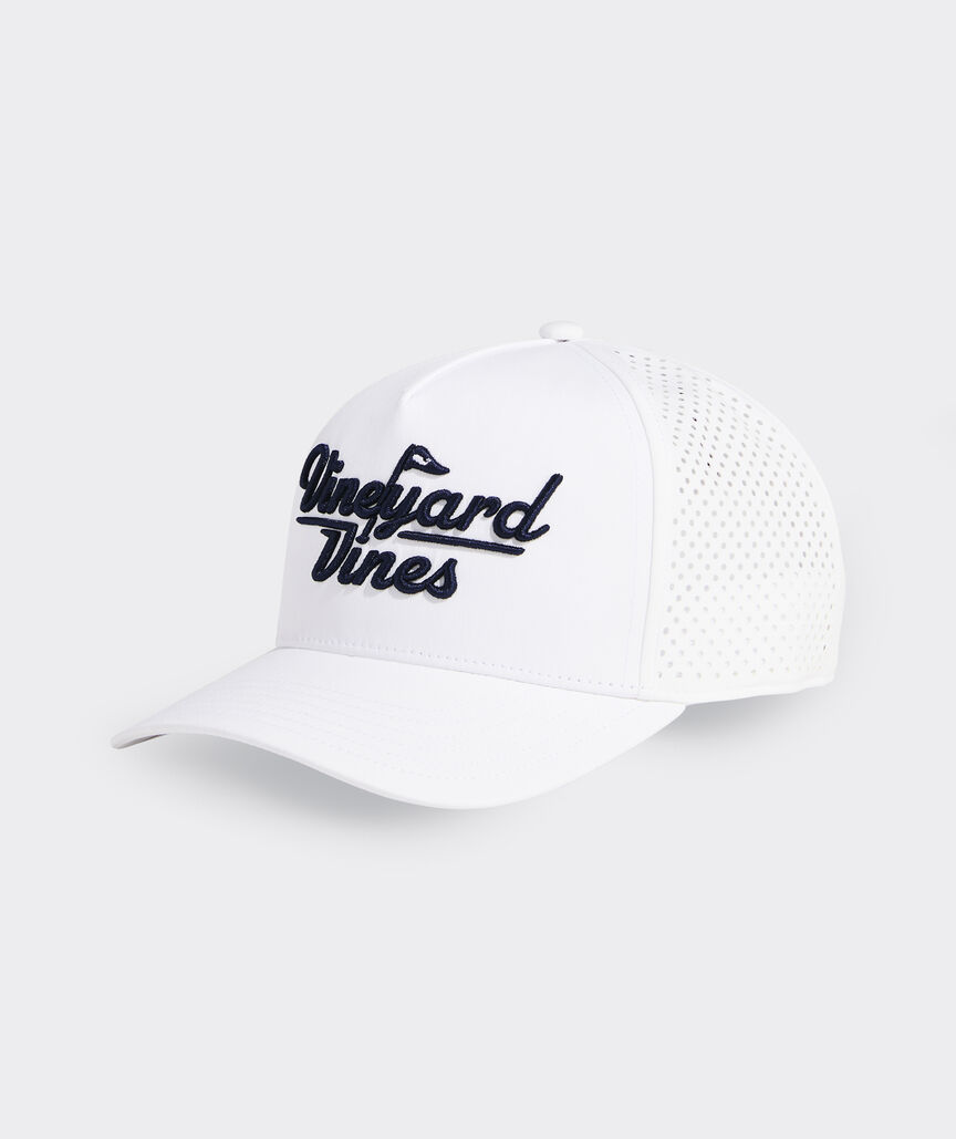 vineyard vines Golf Logo Hi-Pro Performance Trucker Hat