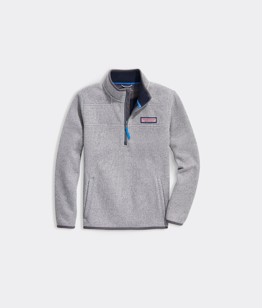 Boys' Sweater Fleece 1/2-Zip Shep Shirt