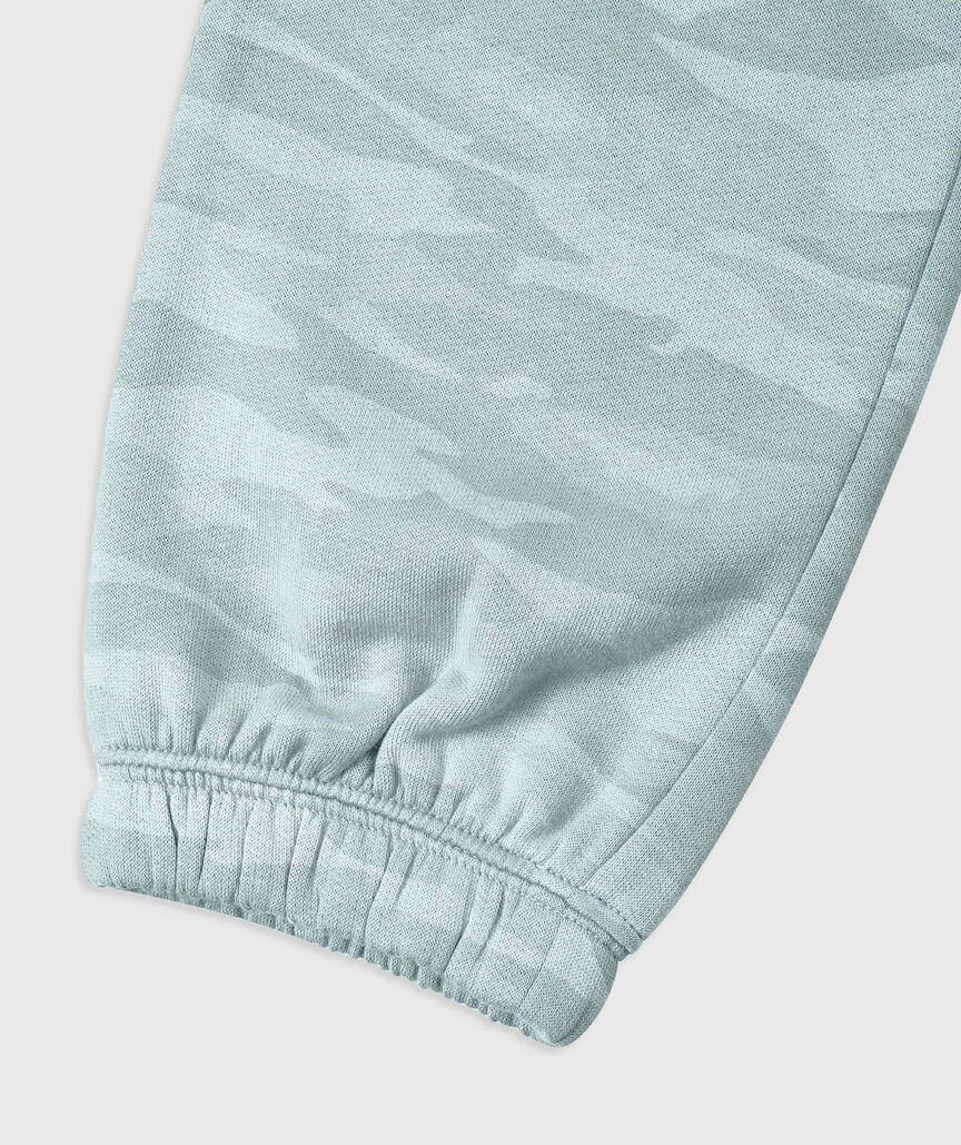 OUTLET Girls' Printed Brushed Terry Joggers