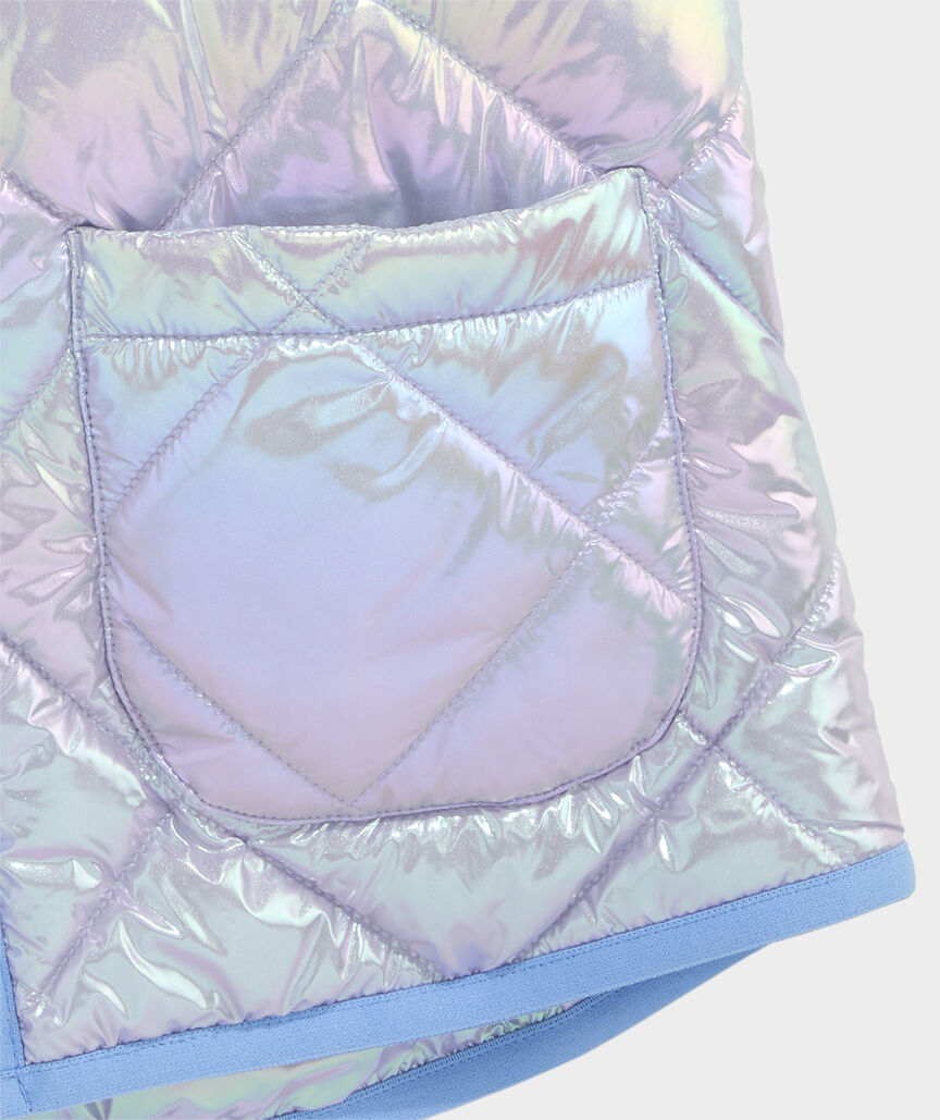 Girls' Metallic Vest