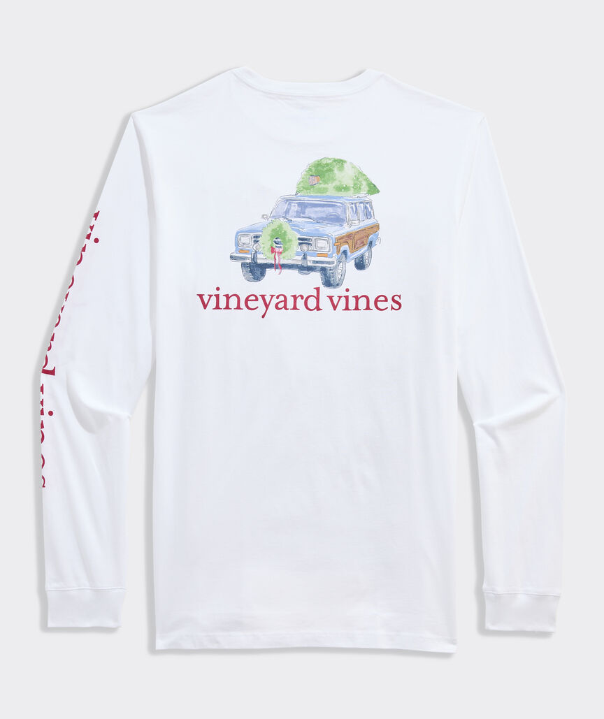 Woody & Tree Long-Sleeve Pocket Tee