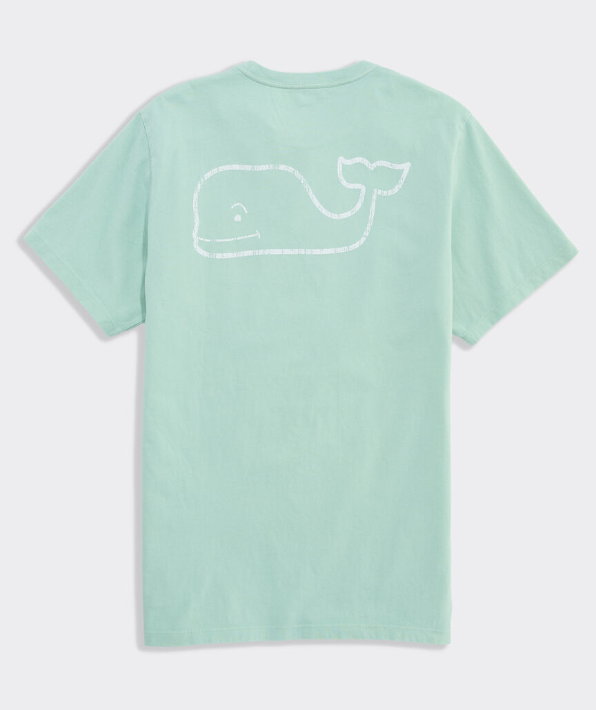 Drift Dye Vintage Whale Short-Sleeve Pocket Tee