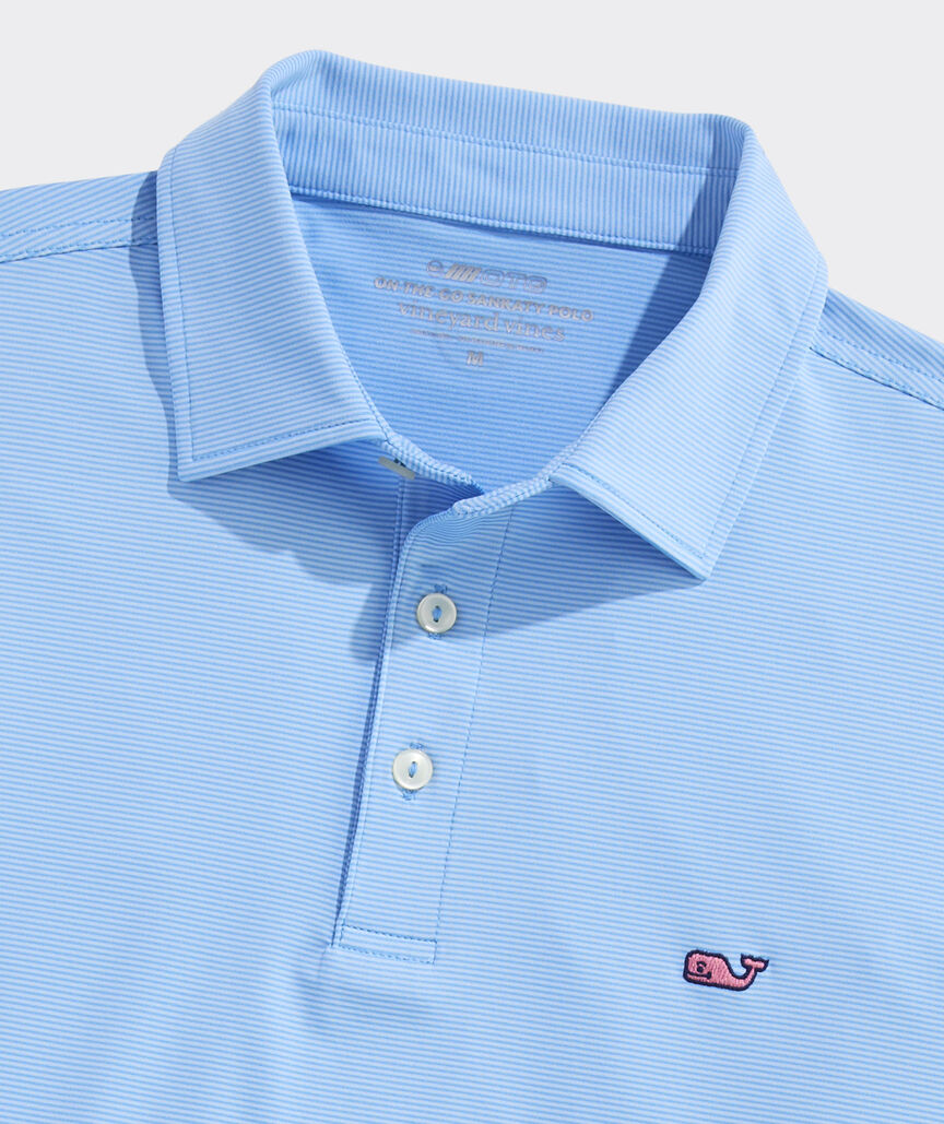 Anegada Stripe Sankaty Performance Polo