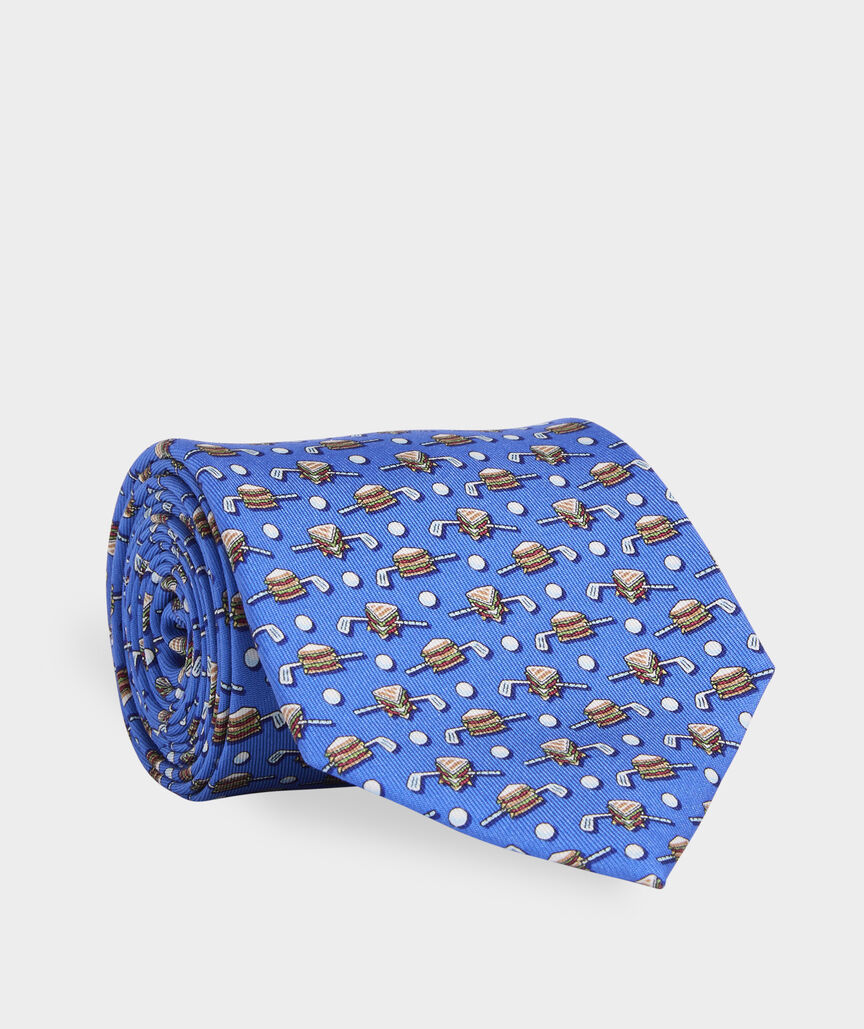 Club Sandwich Silk Tie