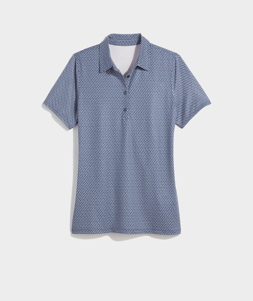 Palmero Printed Performance Polo