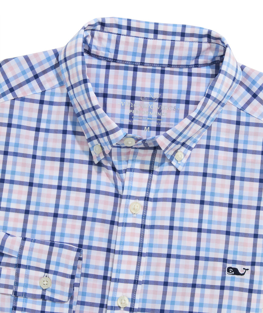 OUTLET Performance Nylon Tattersall Shirt