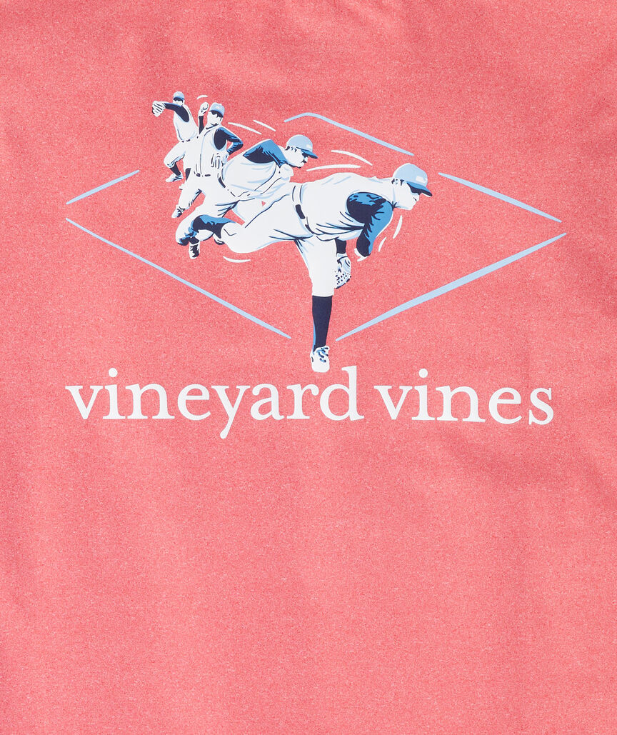 Boys' Baseball Pitcher Short-Sleeve Harbor Performance Tee