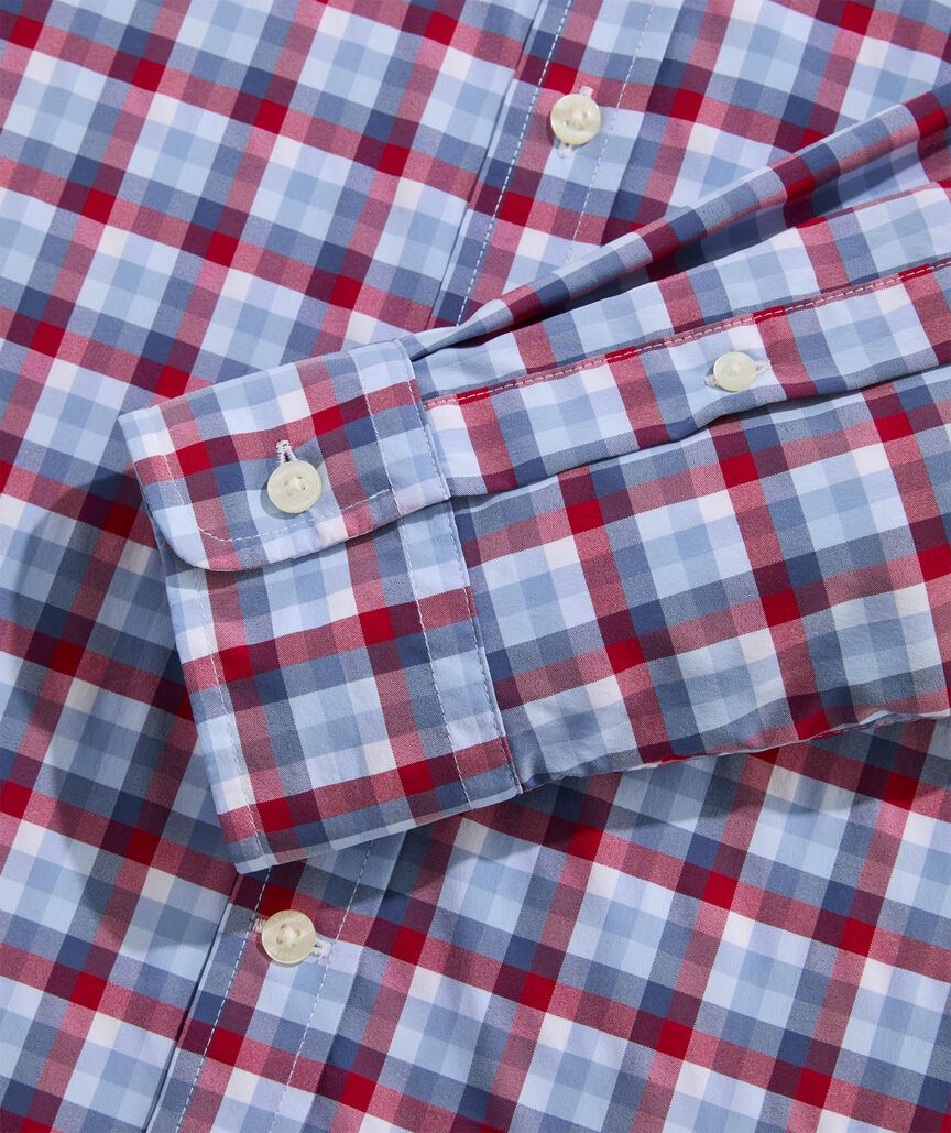 Performance Grenadine Check Featherweight Shirt
