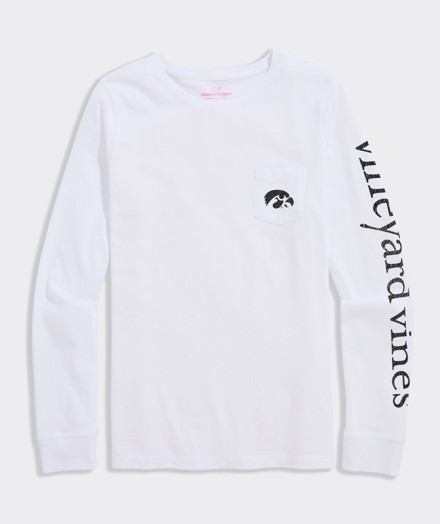 University of Iowa Women's Long-Sleeve Pocket Tee