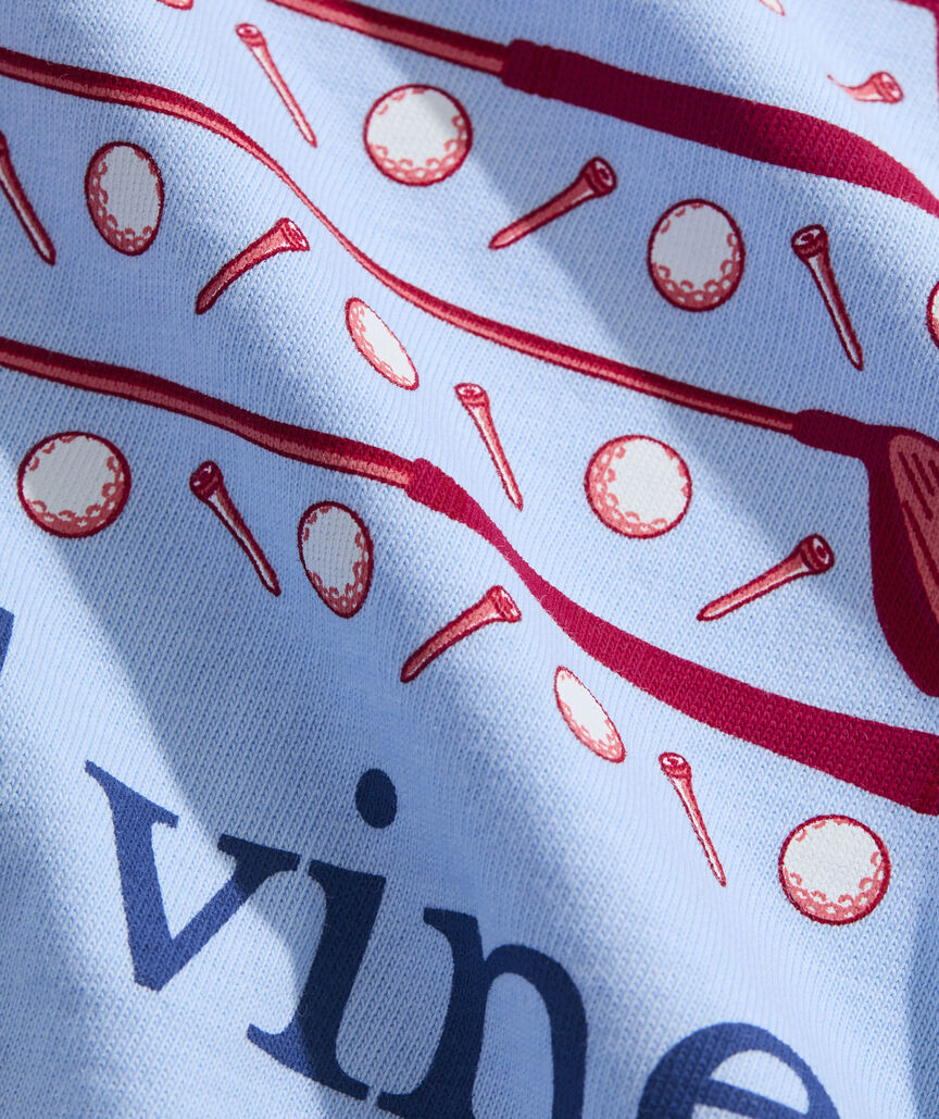 Boys' Americana Golf Flag Short-Sleeve Pocket Tee