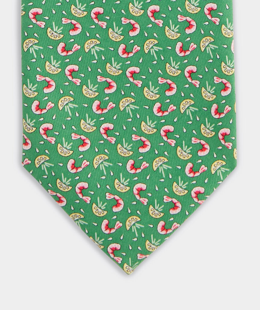 Shrimp & Zest Silk Tie