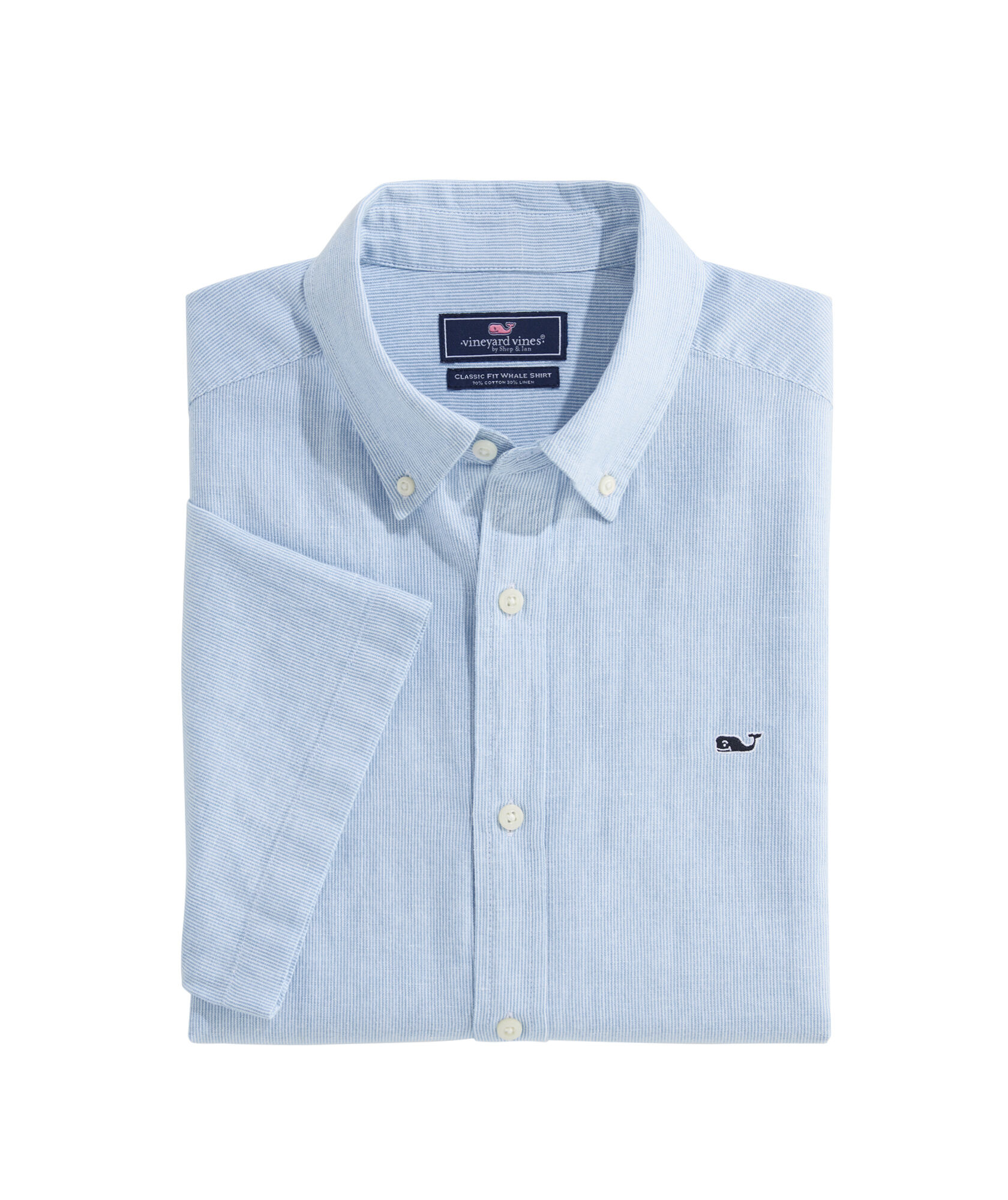 vineyard vines dress shirts Men's Stripe Linen Bendback Tisbury Shirt, Turquoise, Medium Machine washable Classic Fit Vineyard Vines Short