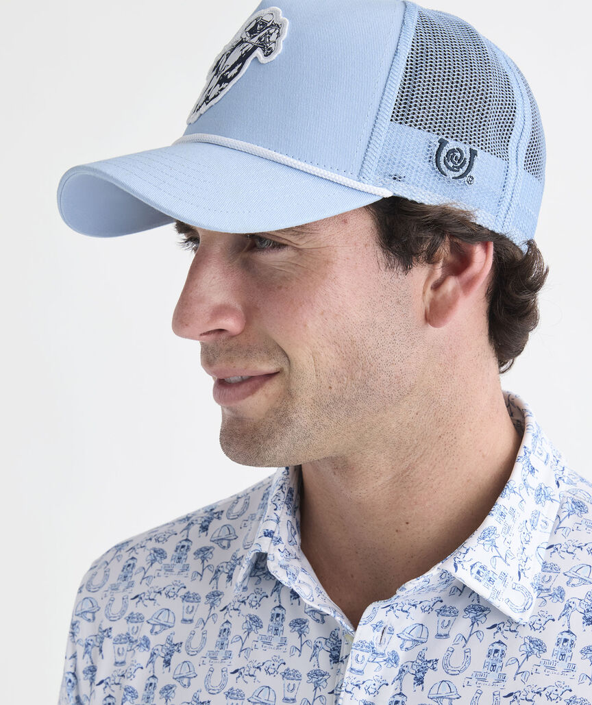 Kentucky Derby Horse Racing Trucker Hat