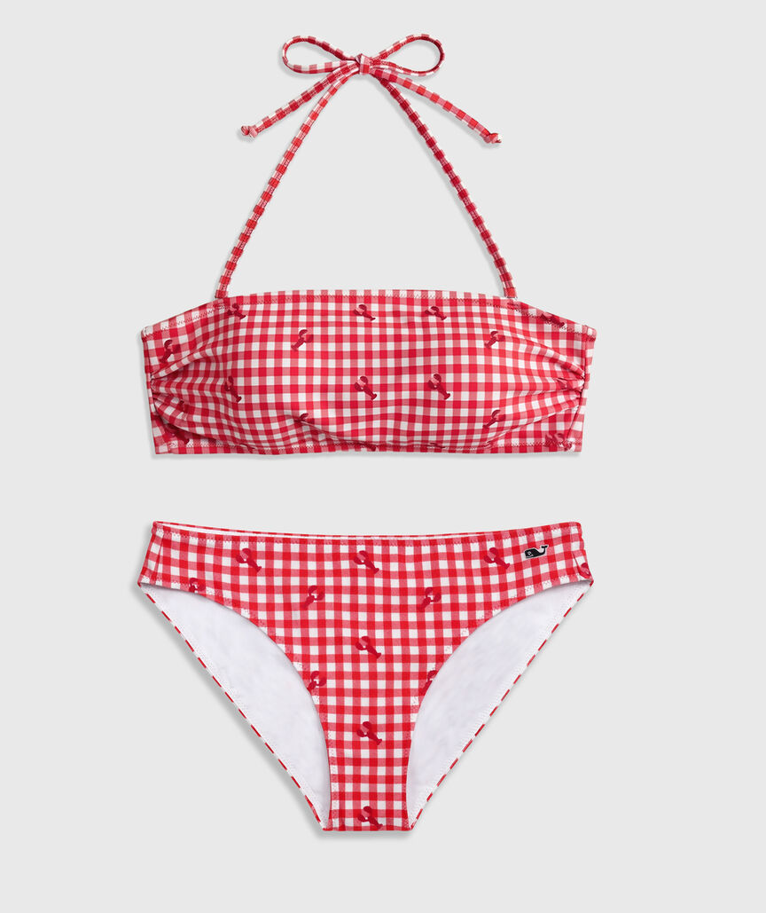 OUTLET Printed Bandeau Top