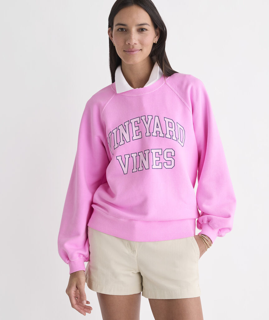 Surf Terry Collegiate Logo Sweatshirt