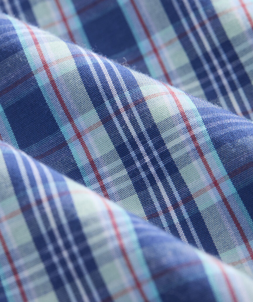 Wavecrest Plaid Perfect Wash Poplin Shirt