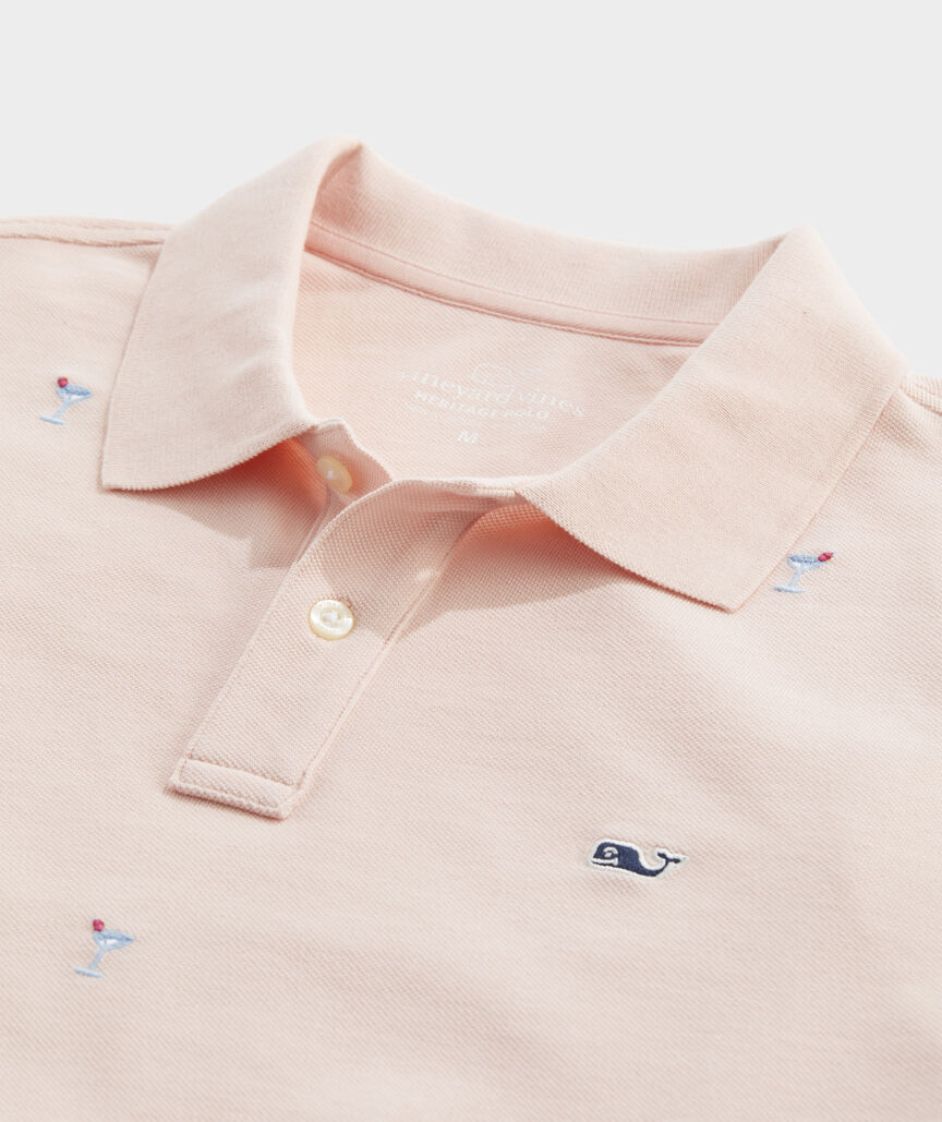 Embroidered Heritage Pique Polo