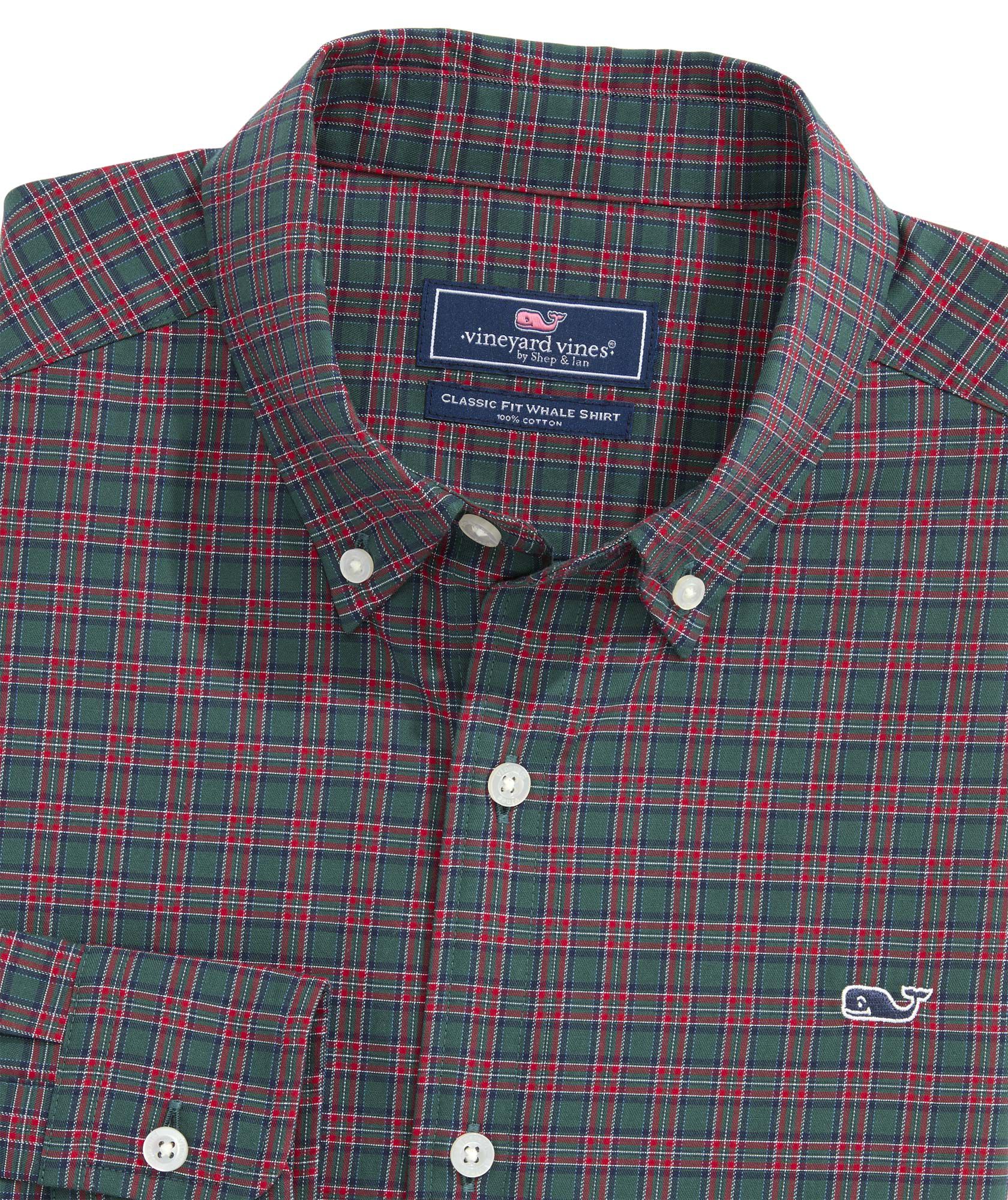 OUTLET Poplin Tartan Shirt