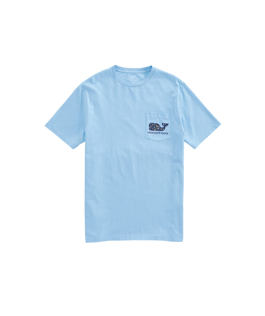 OUTLET Football Toss Whale Short-Sleeve Pocket Tee