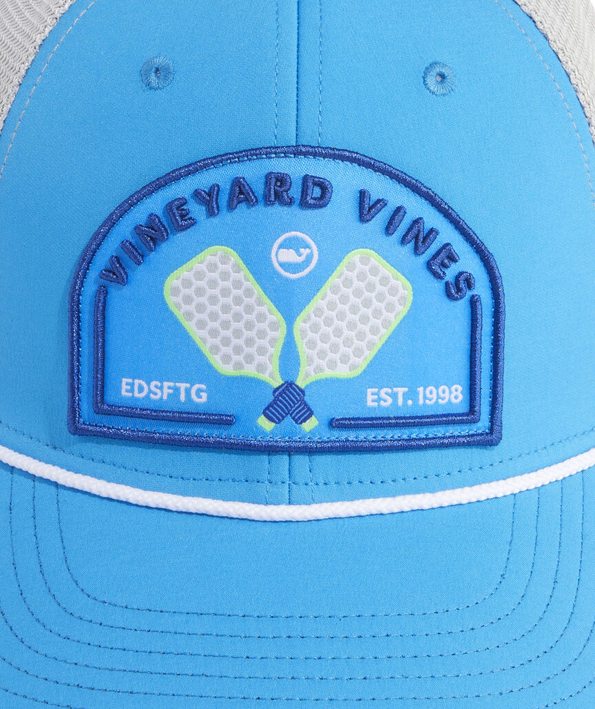 Shop Pickleball Patch Trucker Hat at vineyard vines