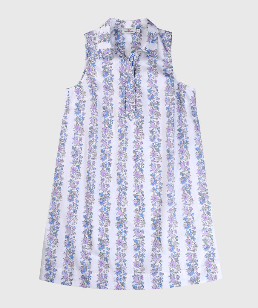 OUTLET Bella Floral Sleeveless Popover Dress