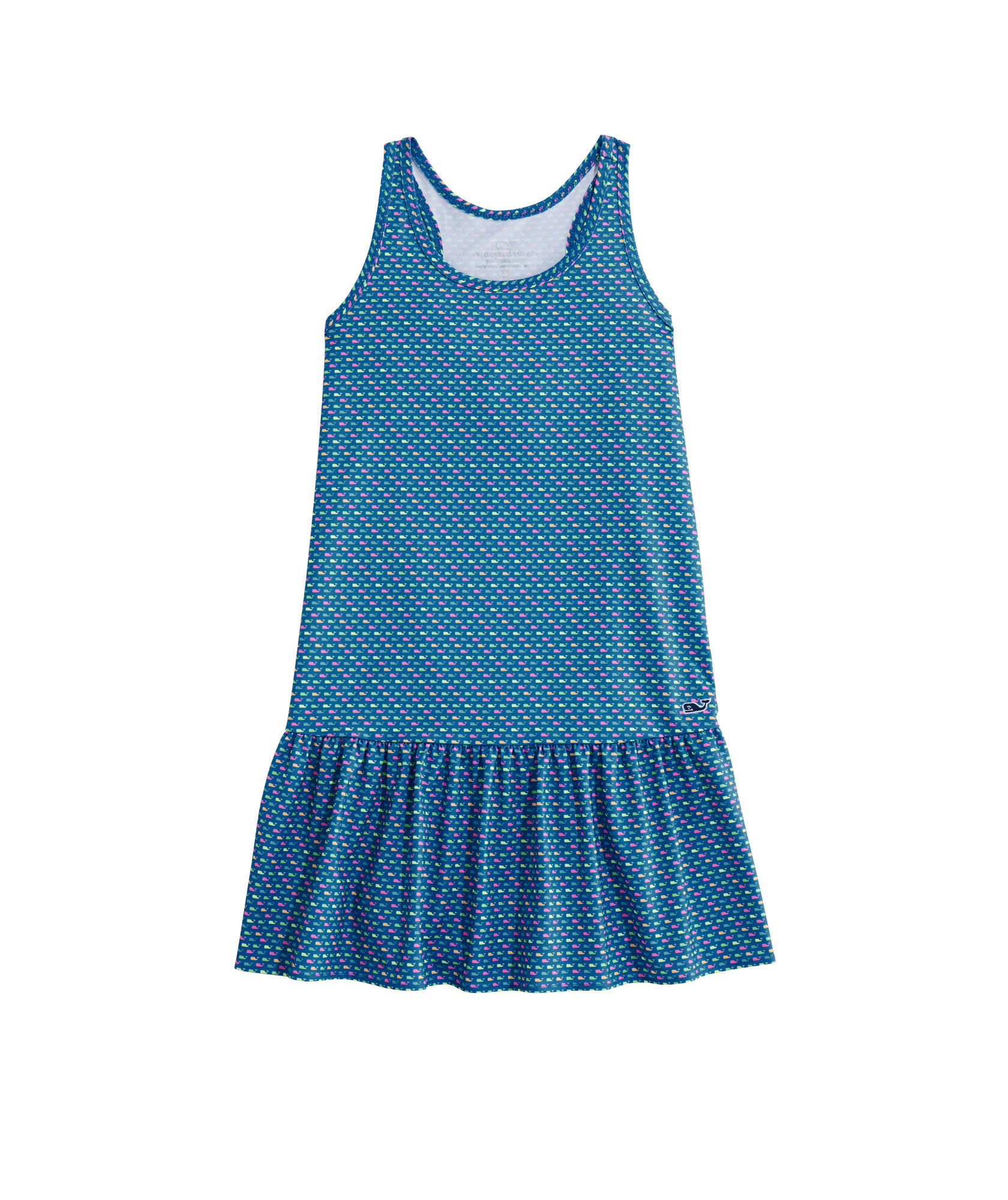 OUTLET Girls' Printed Performance Tank Dress