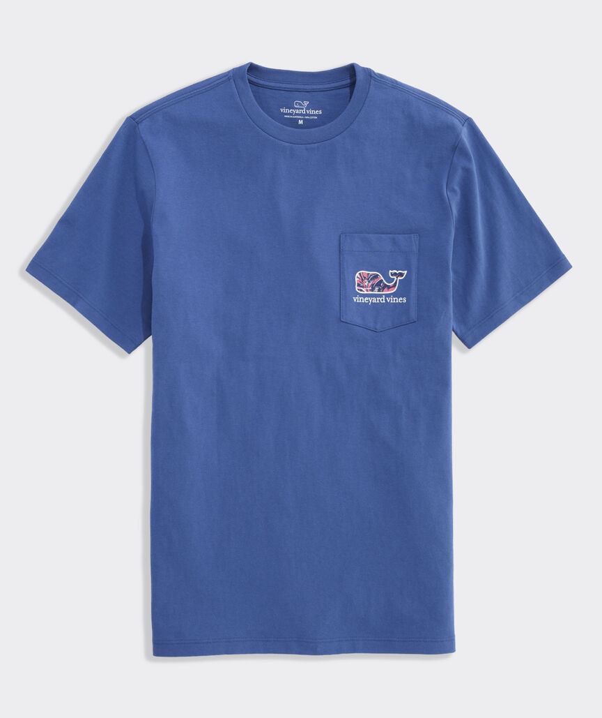 Sportfisher Palm Whale Short-Sleeve Pocket Tee