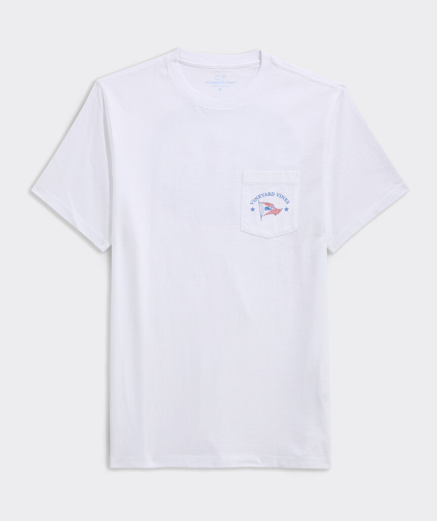 Sail Scene Short-Sleeve Pocket Tee