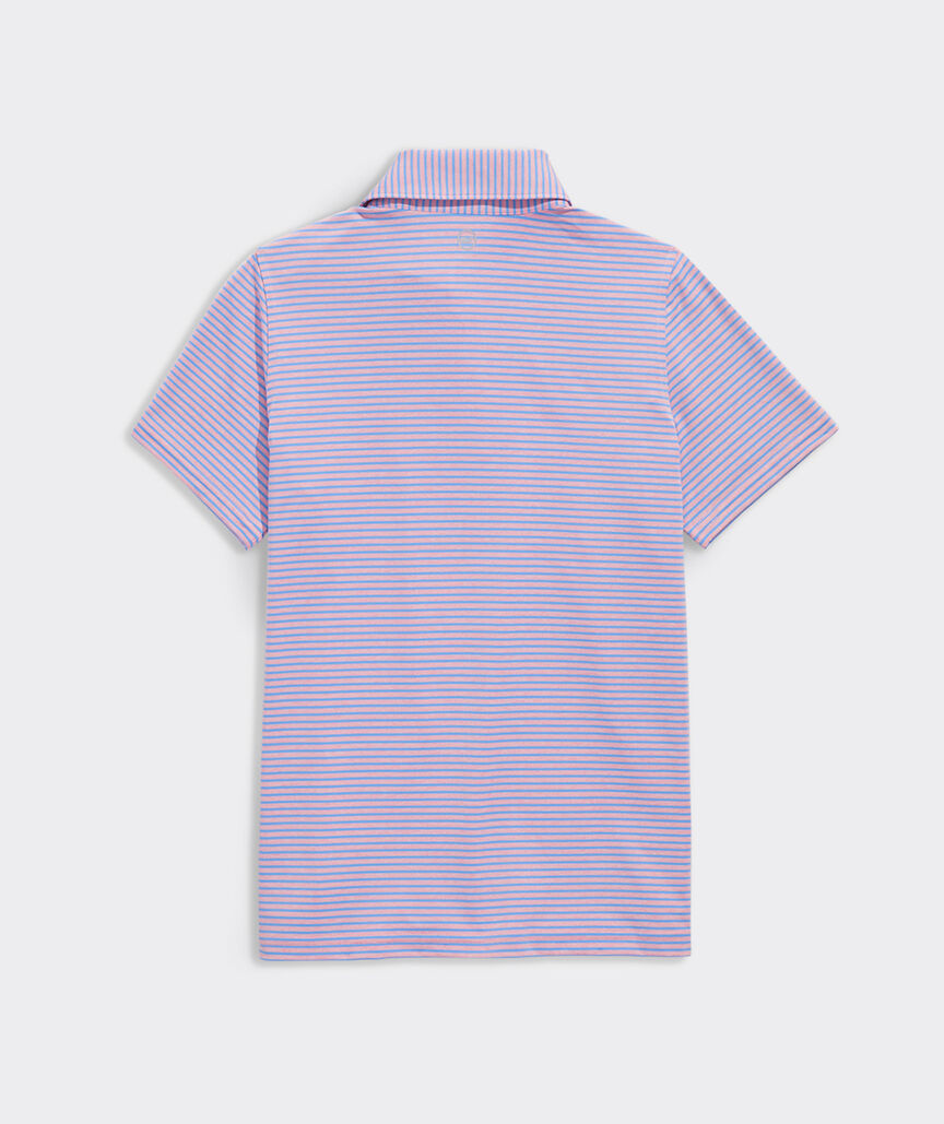 Boys' Performance Bradley Stripe Sankaty Polo