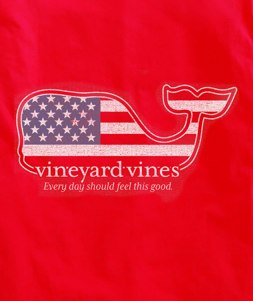OUTLET VV Americana Whale Short-Sleeve Pocket Tee