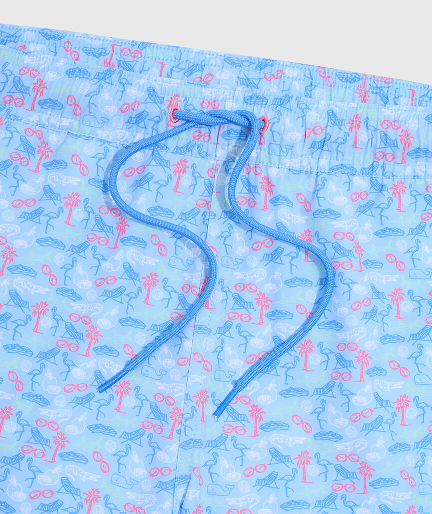 OUTLET Boys' Beach Icons Chappy Swim Trunks