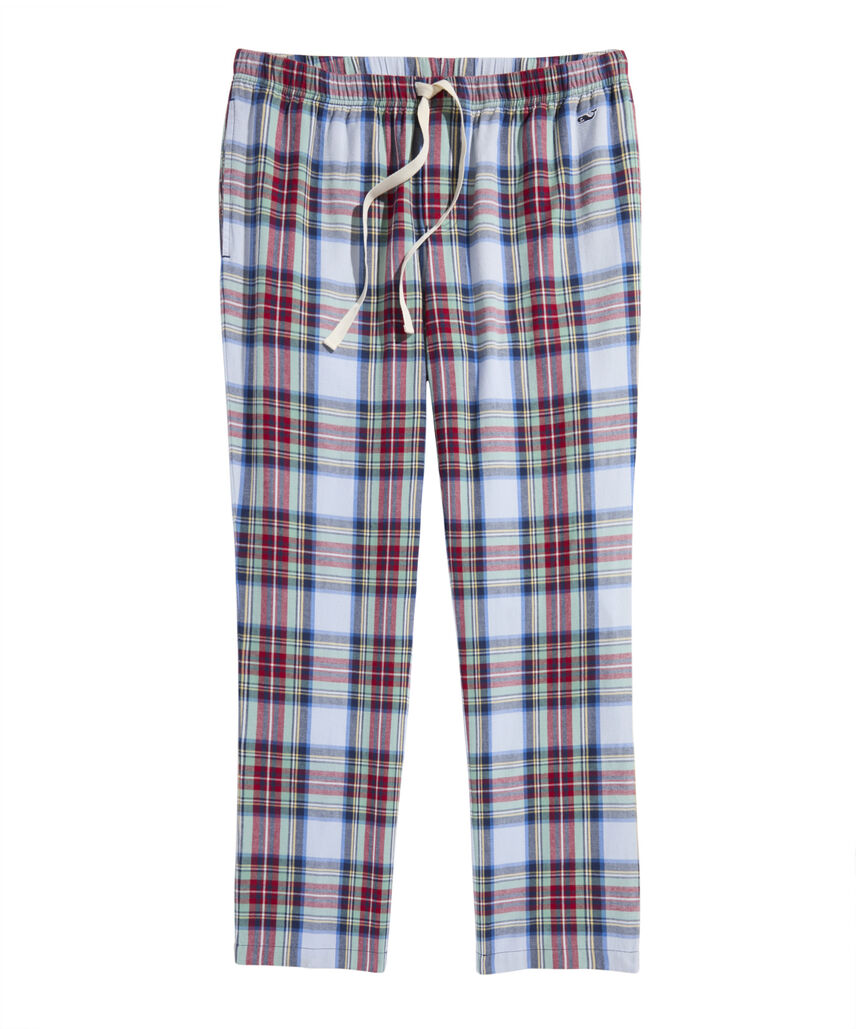OUTLET Plaid Lounge Pants