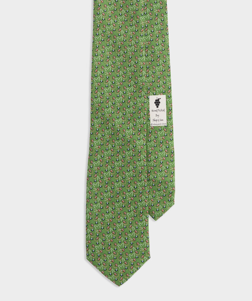 Field Goal Silk Tie
