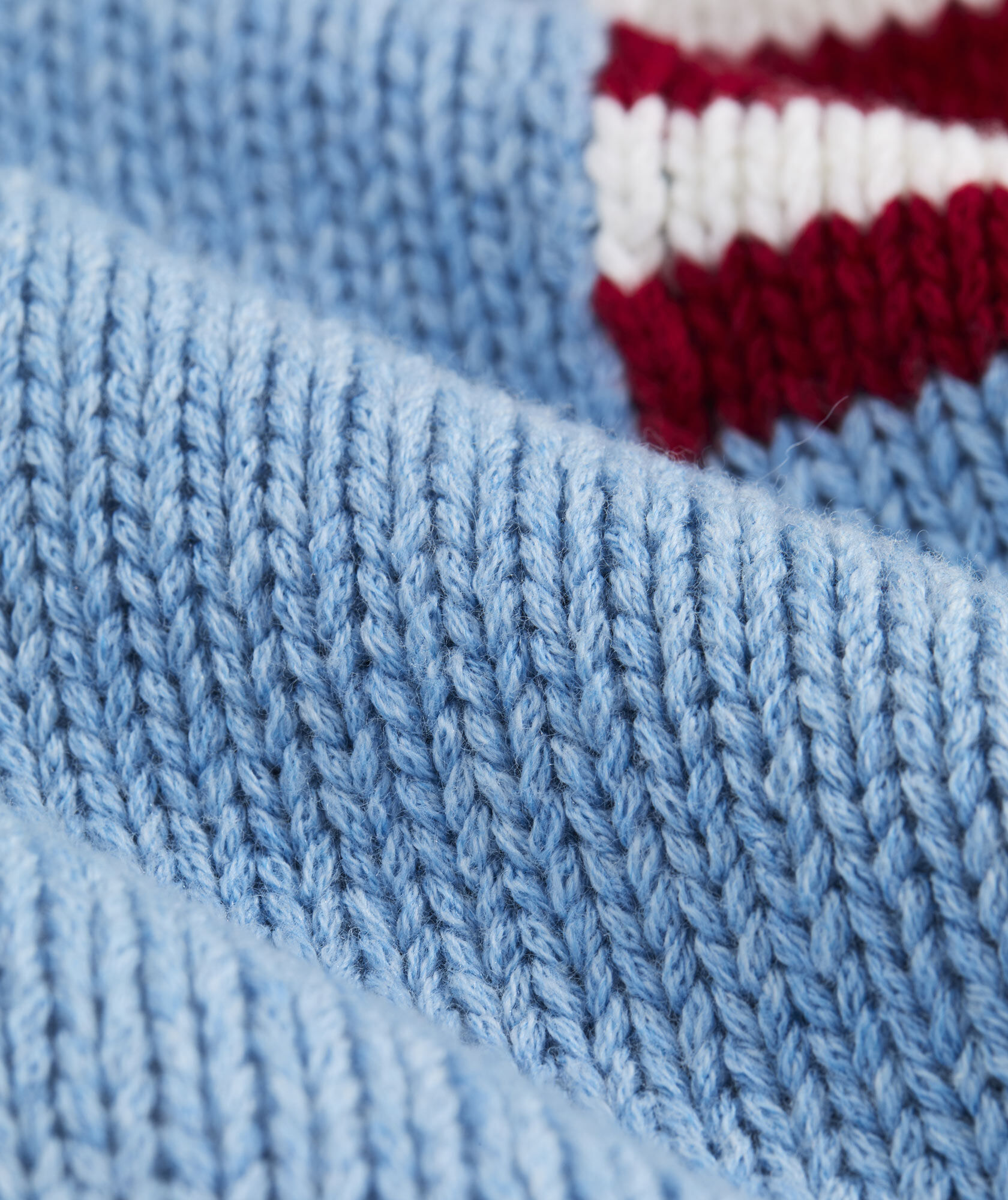 Flag Intarsia Shawl Cardigan