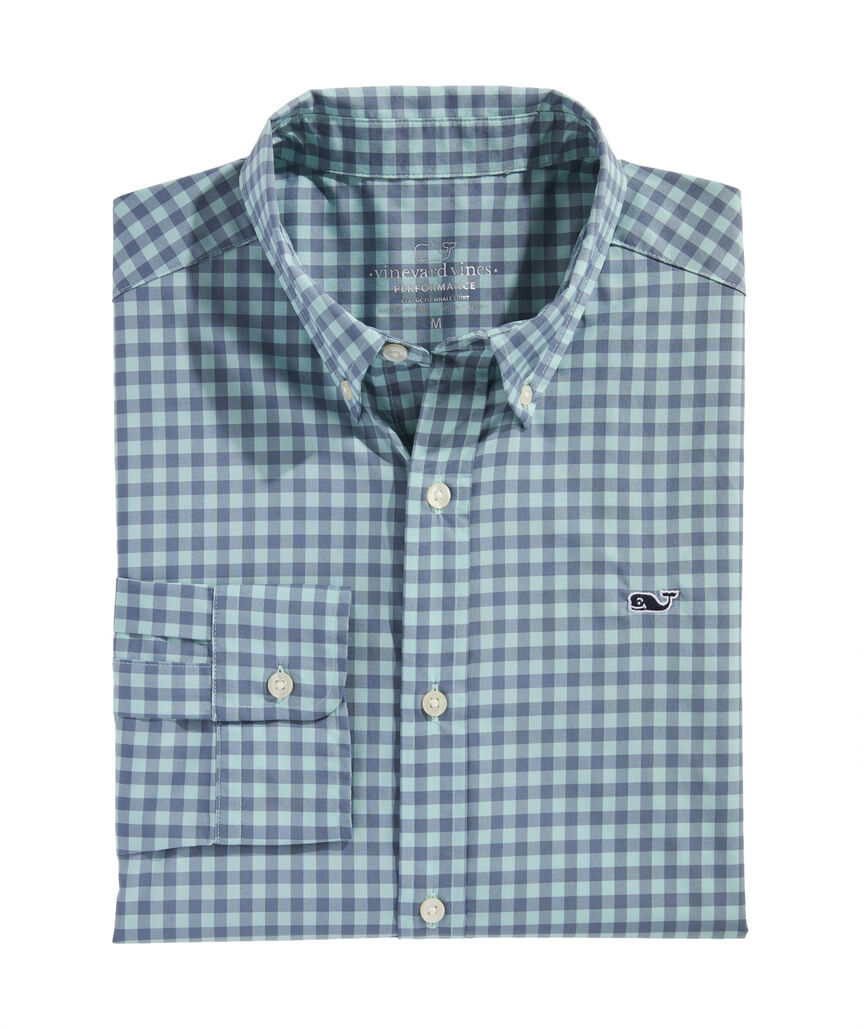 OUTLET Performance Nylon Check Shirt