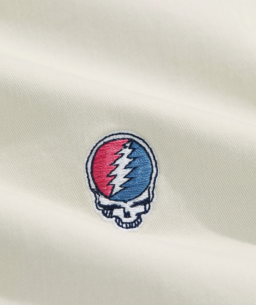 Grateful Dead x vineyard vines Embroidered 9 Inch Breaker Shorts