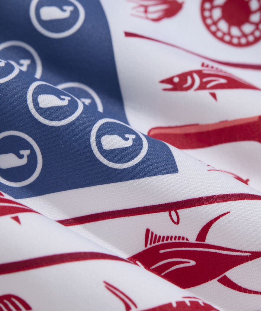 Performance USA Reel Flag Short-Sleeve Harbor Tee