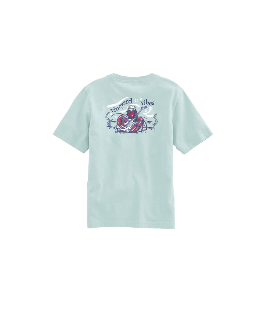 OUTLET Boys' Yacht Rock Lobster Short-Sleeve Pocket Tee